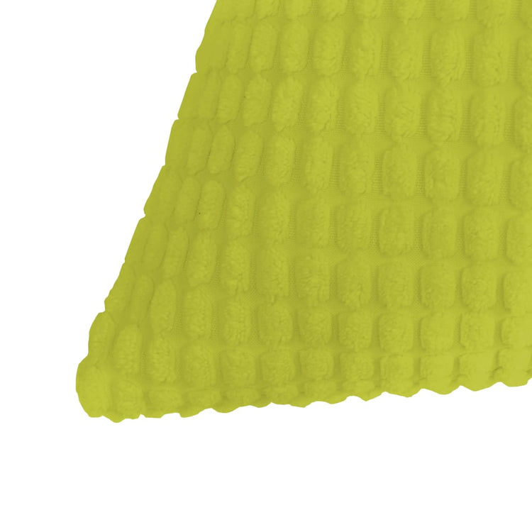 Vidaxl Decorative Cushion Set 60x60 cm Velor Green 2 pièces