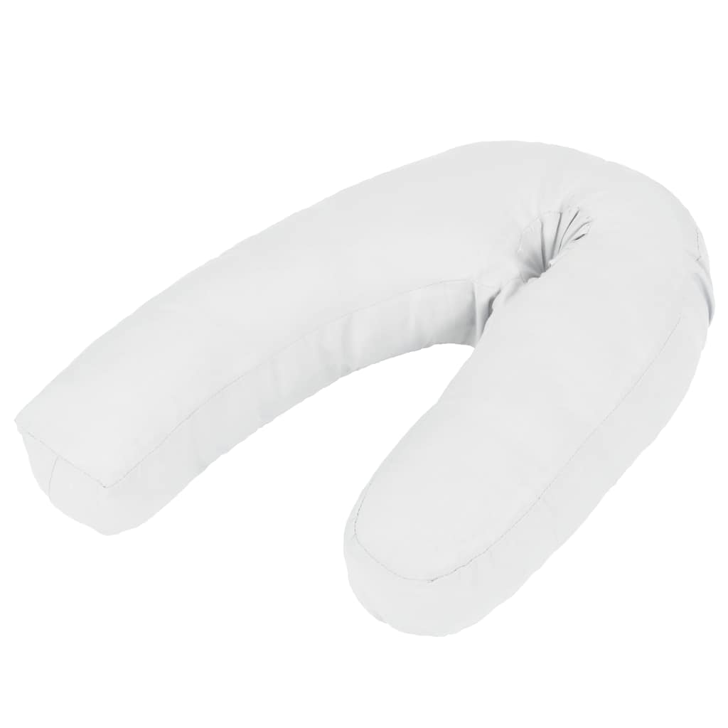 Vidaxl Grossesse coussin J 54x (36-43) cm blanc