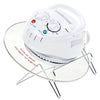 Vidaxl Halogen Hot Air Air avec anneau d'extension 1400 W 17 L