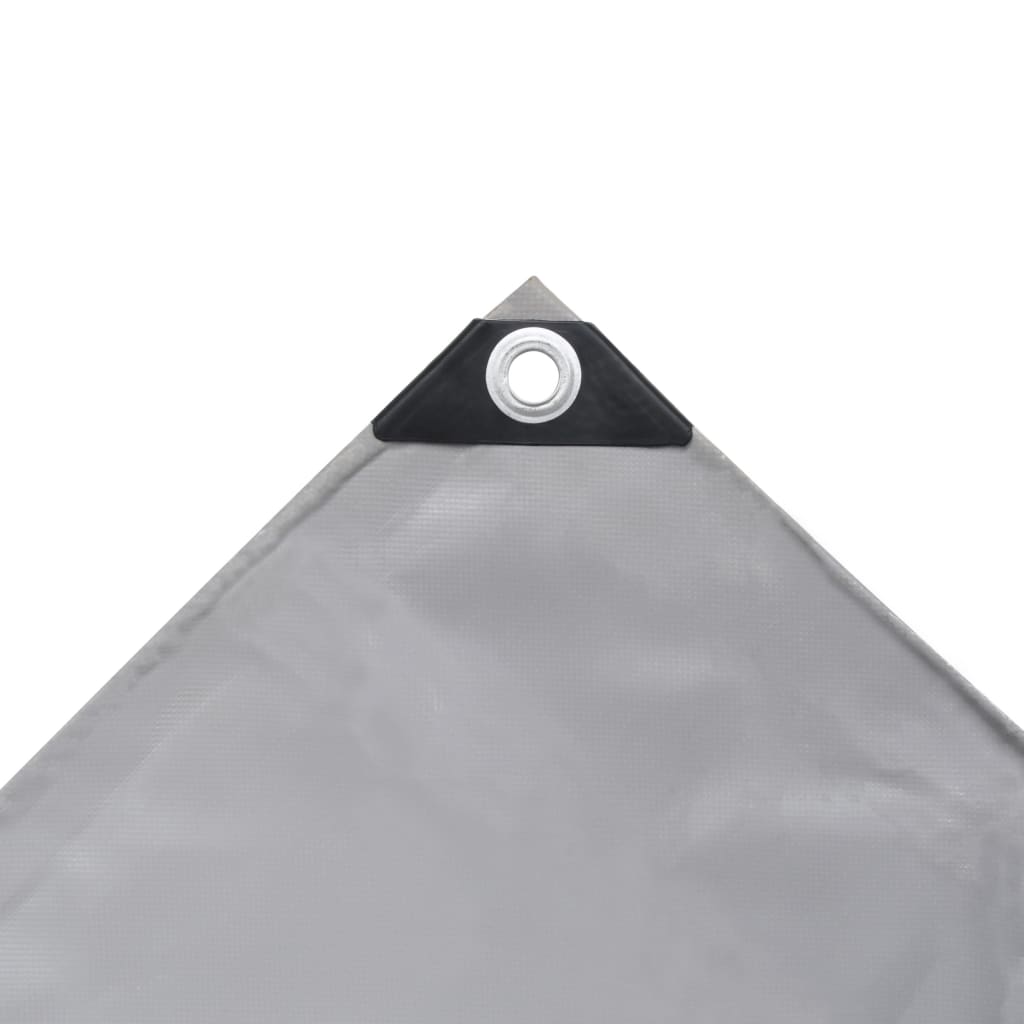Dispositif Vidaxl 650 g m² 4x8 m gris