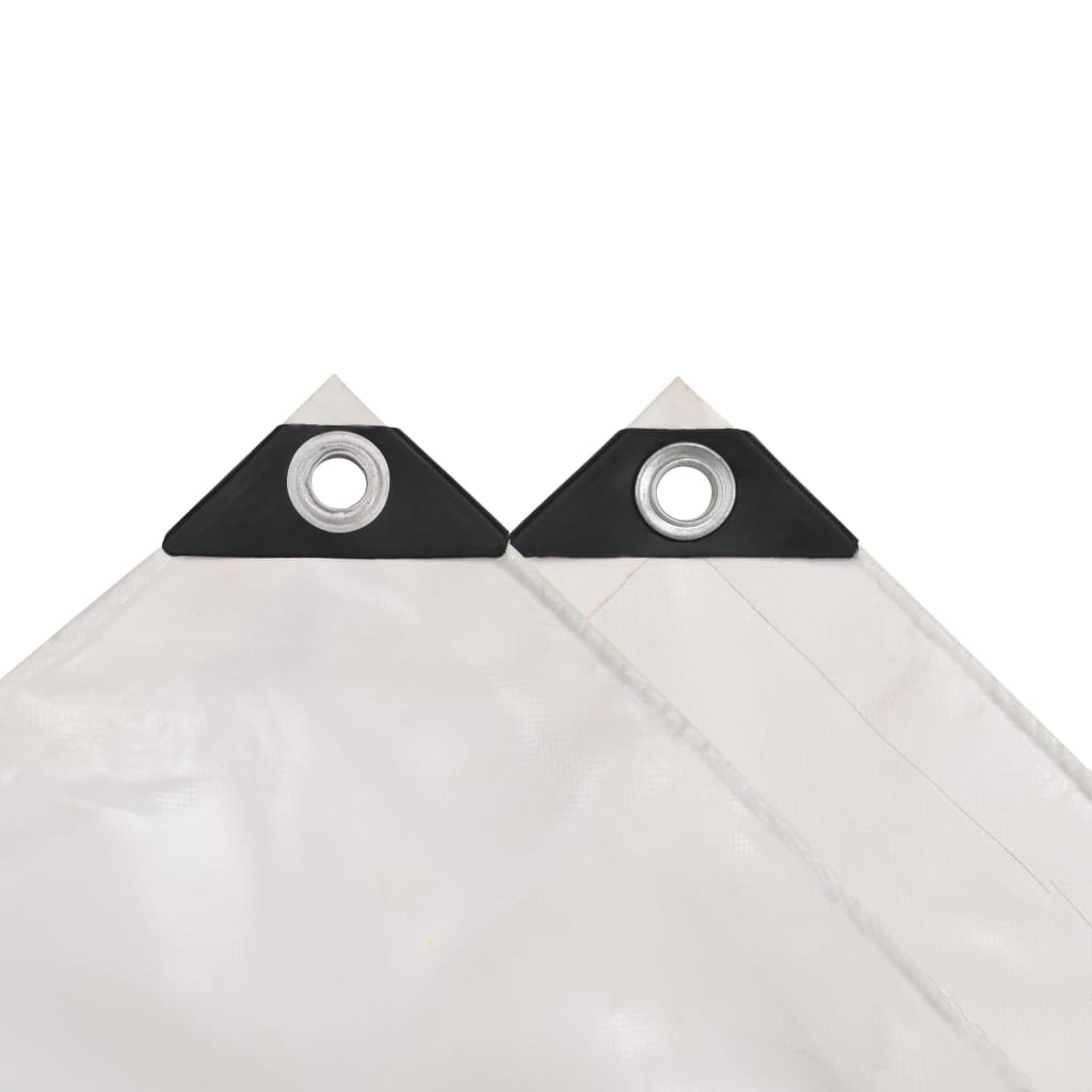 Bâche Vidaxx 650 g m² 4x6 m blanc