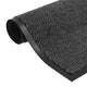 Vidaxl droogloopmat rectangulaire tufted 80x120 cm anthracite