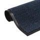 Vidaxl droogloopmat rectangulaire tufted 80x120 cm bleu