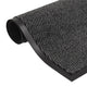 Vidaxl droogloopmat rectangulaire tufted 90x150 cm anthracite