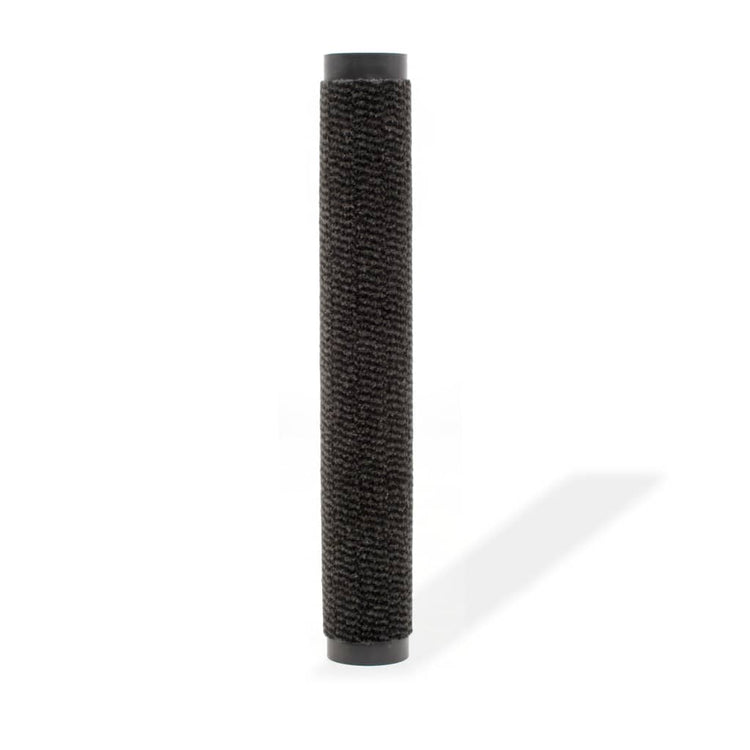 Vidaxl droogloopmat rectangulaire tufted 90x150 cm noir