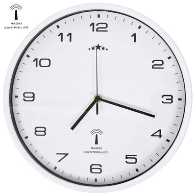 Horloge murale vidaxl avec calendrier de quartz à 31 cm de radio-31 cm