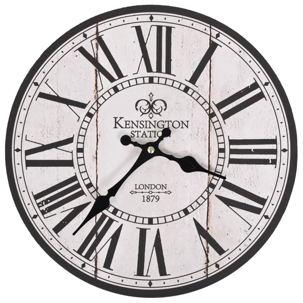 Vidaxl Wall Clock Vintage Style 30 cm Londres