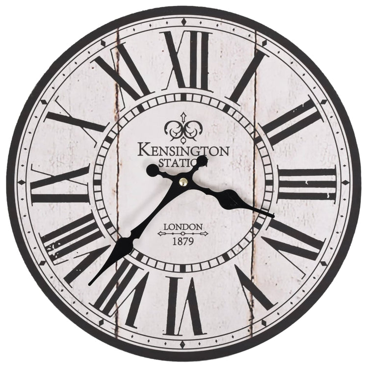 Vidaxl Wall Clock Vintage Style 30 cm Londres