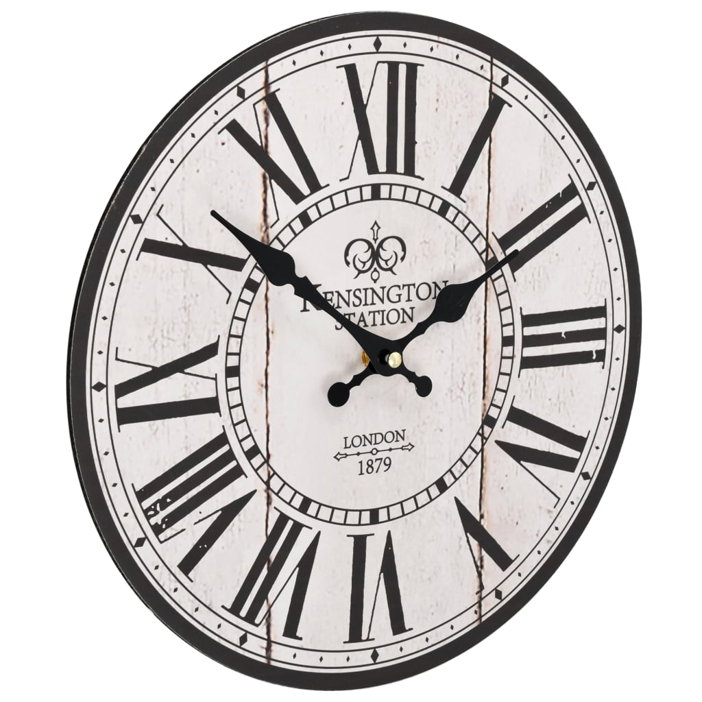 Vidaxl Wall Clock Vintage Style 30 cm Londres