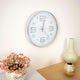 Horloge murale vidaxl 30 cm de couleur argentée