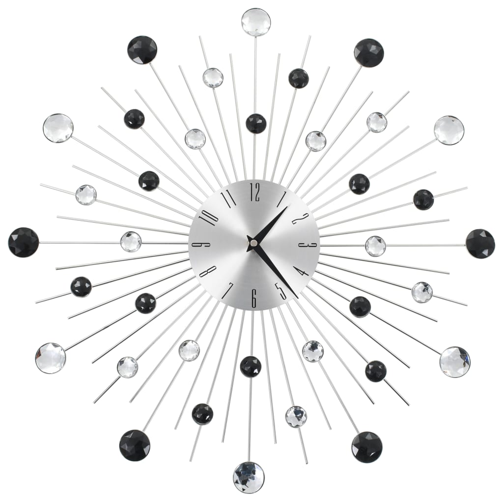 Horloge murale vidaxl avec mécanisme de quartz 50 cm Design moderne