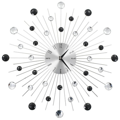 Horloge murale vidaxl avec mécanisme de quartz 50 cm Design moderne