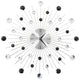 Horloge murale vidaxl avec mécanisme de quartz 50 cm Design moderne
