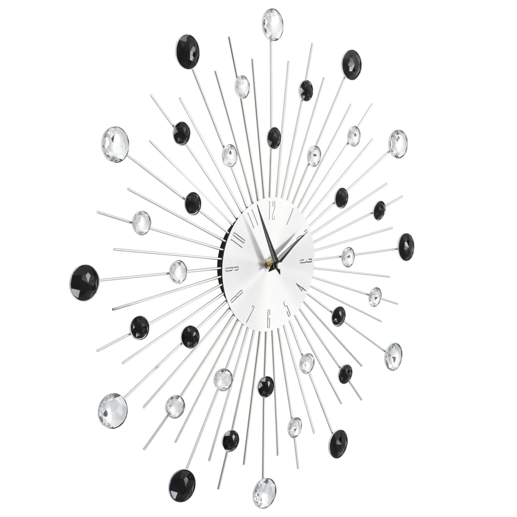 Horloge murale vidaxl avec mécanisme de quartz 50 cm Design moderne
