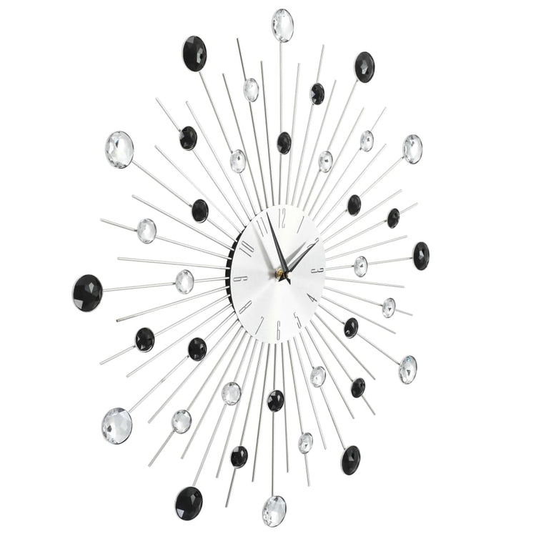 Horloge murale vidaxl avec mécanisme de quartz 50 cm Design moderne