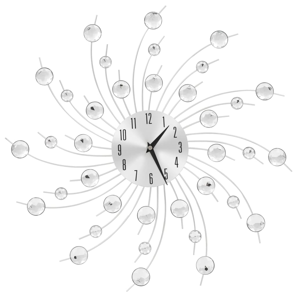Horloge murale vidaxl avec mécanisme de quartz 50 cm Design moderne