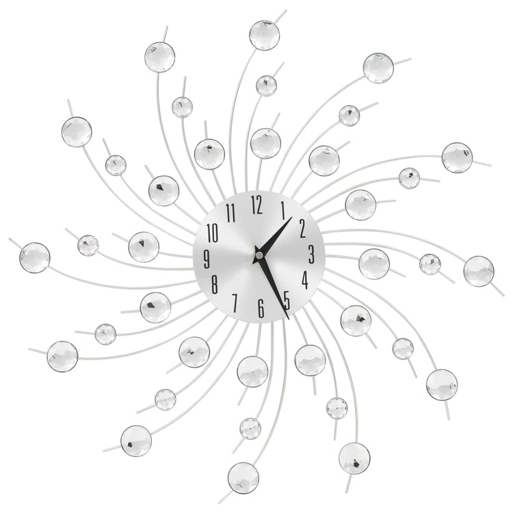 Horloge murale vidaxl avec mécanisme de quartz 50 cm Design moderne