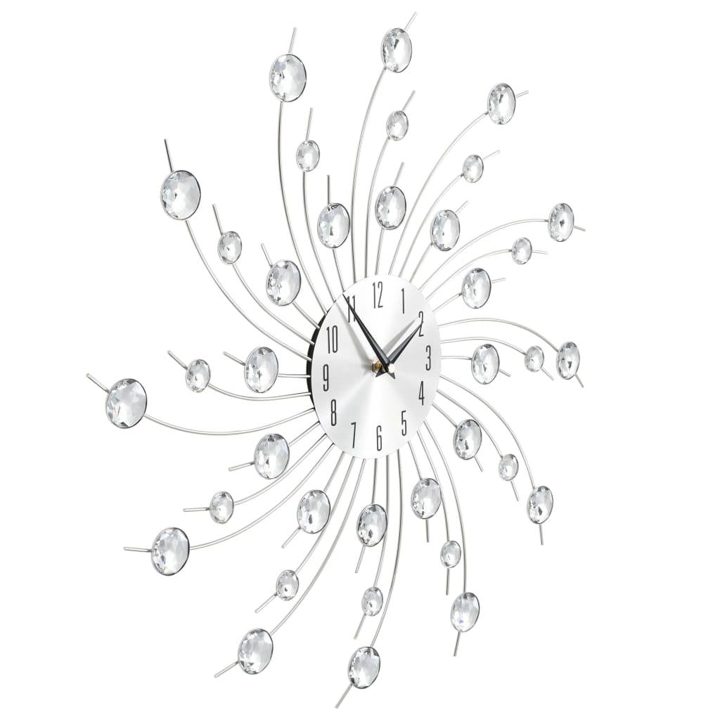 Horloge murale vidaxl avec mécanisme de quartz 50 cm Design moderne