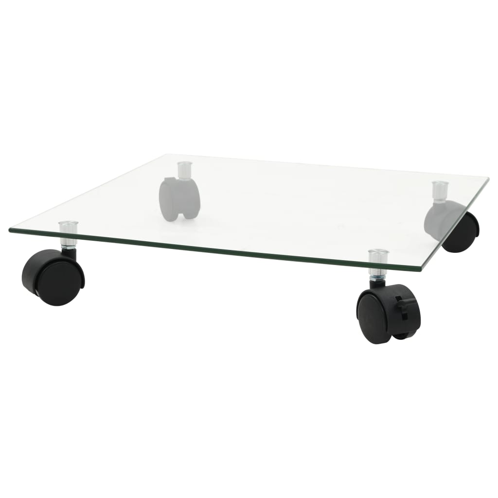 Vidaxl Rouleaux de plante carré 35x35 cm Verre durcie 2 STS