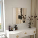Vidaxl Muroir Miroir carré 60x60 cm Verre