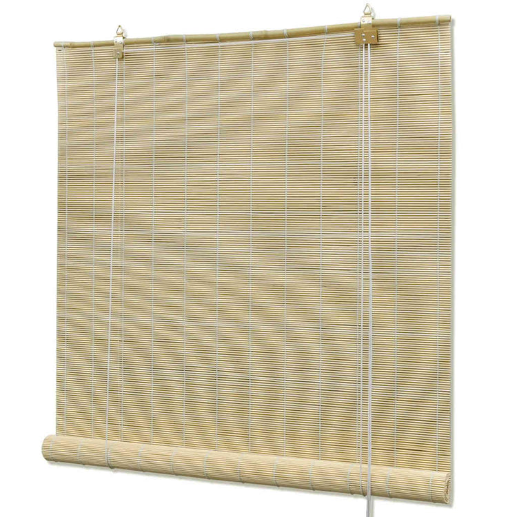 Vidaxl rouleau aveugle 140x220 cm bambou naturel