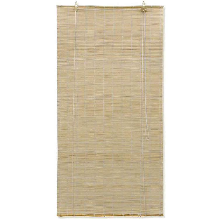 Vidaxl rouleau aveugle 140x220 cm bambou naturel