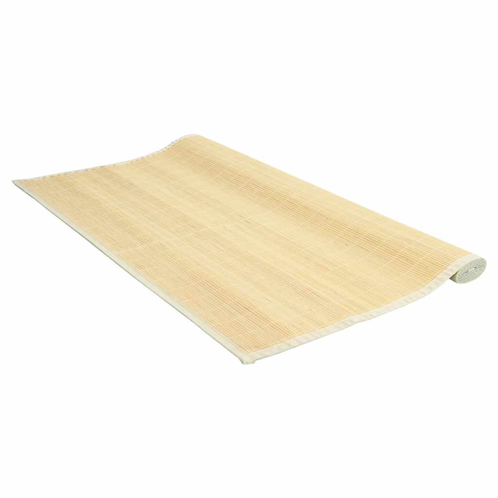 Vidaxl Carpet 160x230 cm Bamboo naturel