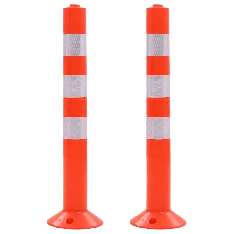 Vidaxl Traffic Pile 75 cm Plastique 2 STS
