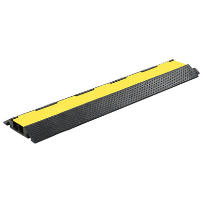 Seuils de protection des câbles Vidaxl 2 tunnels 101,5 cm Caoutchouc 4 pcs