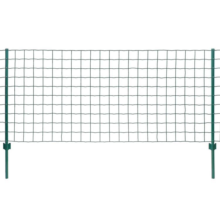 Vidaxl Hek 20x1,5 m en acier vert