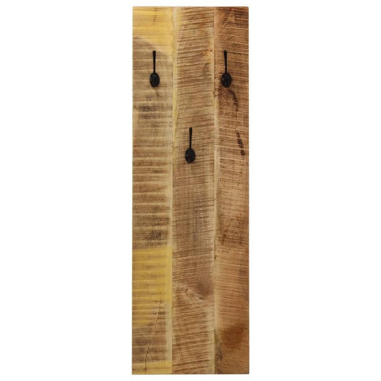 Vidaxl Wall Hood Stells 2 ST 36x110x3 cm Bois de mangue solide