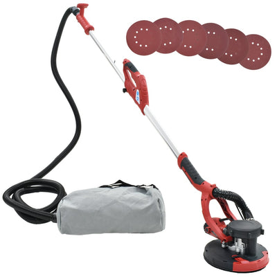 Ponceuse de plafond des murs vidaxl avec fonction d'extracteur 750 W