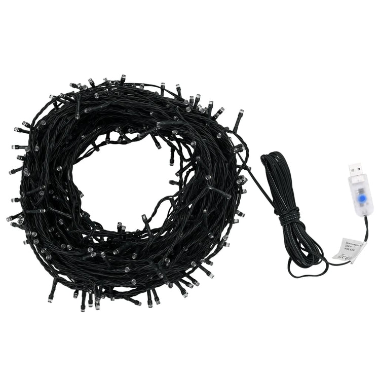 Vidaxl Cordon léger 400 LEDS pour l'intérieur et l'extérieur de 40 m blanc froid