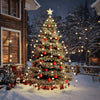 Éclairage d'arbre de Noël Vidaxl avec 210 LEDS Net 210 cm
