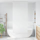 Vidaxl Rouleau aveugle pour douche 100x240 cm blanc