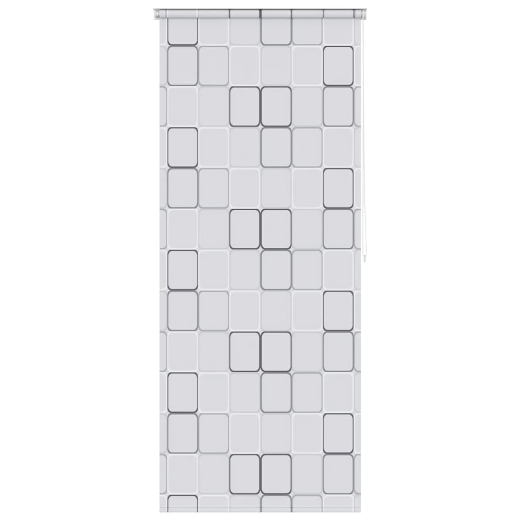 Vidaxl Rouleau aveugle pour douche 80x240 cm carré