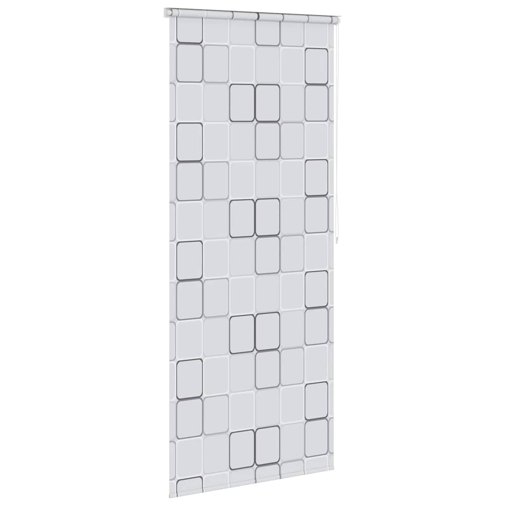 Vidaxl Rouleau aveugle pour douche 80x240 cm carré