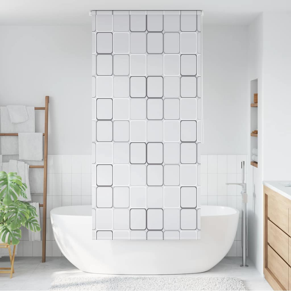 Vidaxl Rouleau aveugle pour la douche 120x240 cm carré