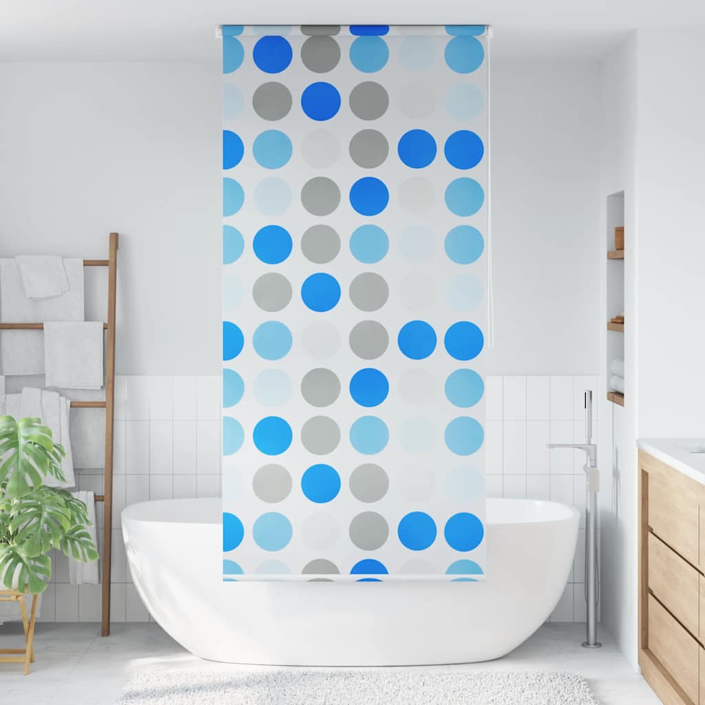 Vidaxl Rouleau aveugle pour douche 80x240 cm cercle