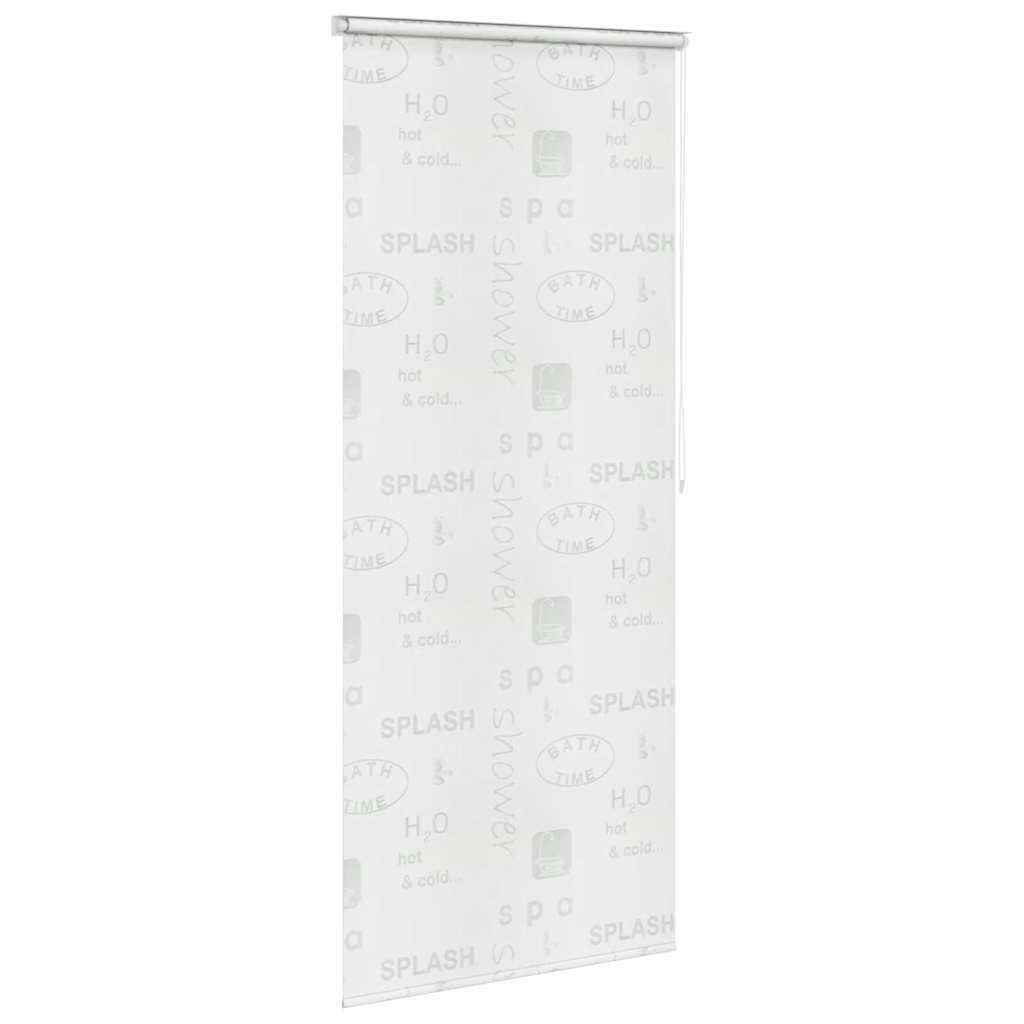 Vidaxl Rouleau aveugle pour douche 100x240 cm éclaboussure
