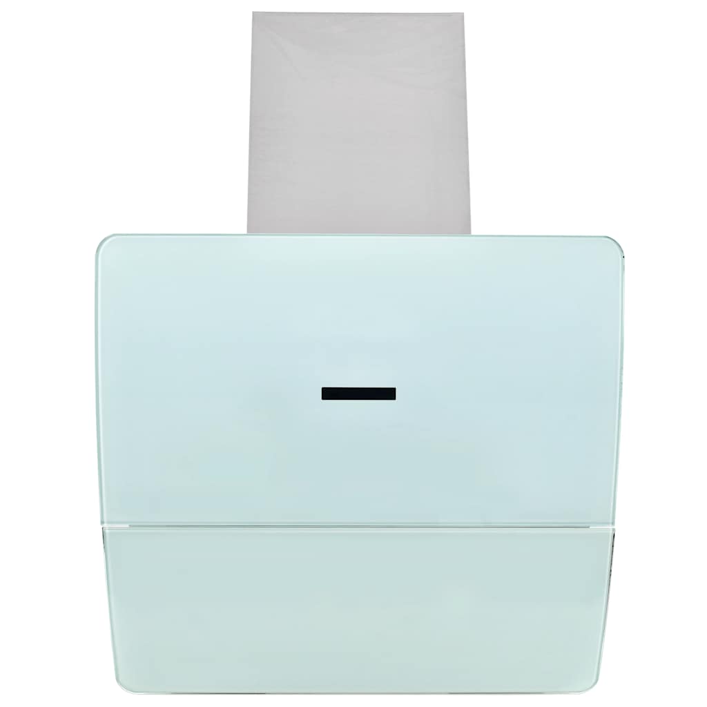 Vidaxx hotte aspirante murale 756 m³ h 60 cm acier inoxydable blanc