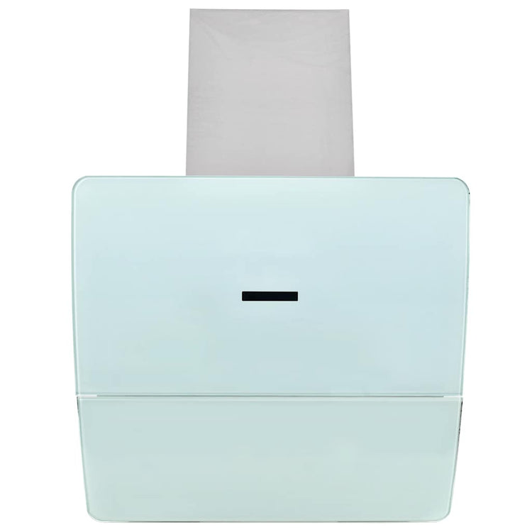 Vidaxx hotte aspirante murale 756 m³ h 60 cm acier inoxydable blanc