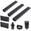 Gouttières de drainage vidaxl 3 m plastique 3 m