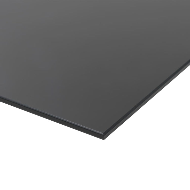Tableau noir vidaxl pour le verre magnétique de 60x40 cm mural