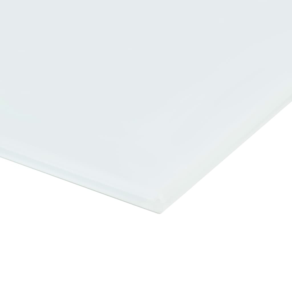 Tableau blanc vidaxl pour le verre magnétique de 60x40 cm mural
