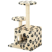 Vidaxl Cat Scratch Post avec sisal Scratch Posts 60 cm pootprints beige - afbeelding 3