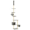 Vidaxl Cat Scratch Post avec Sisal Scratch Posts 260 cm Gray