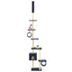 Vidaxl Cat Scratch Post avec sisal Scratch Posts 260 cm Bleu foncé