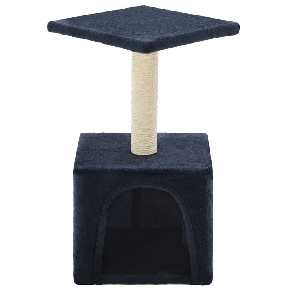 Vidaxl Cat Scratch Post avec sisal Scratch Post 55 cm Bleu foncé