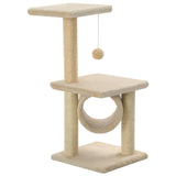 Vidaxl Cat Scratch Post avec Sisal Scratch Posts 65 cm beige - afbeelding 2